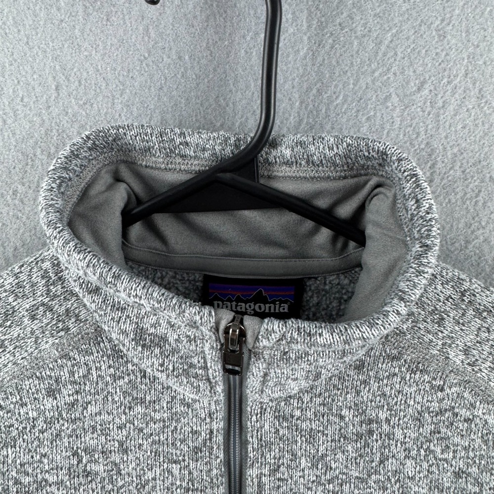 Patagonia Better Sweater Womens Small Gray Fleece Pullover 1/4 Zip - Picture 5 of 16